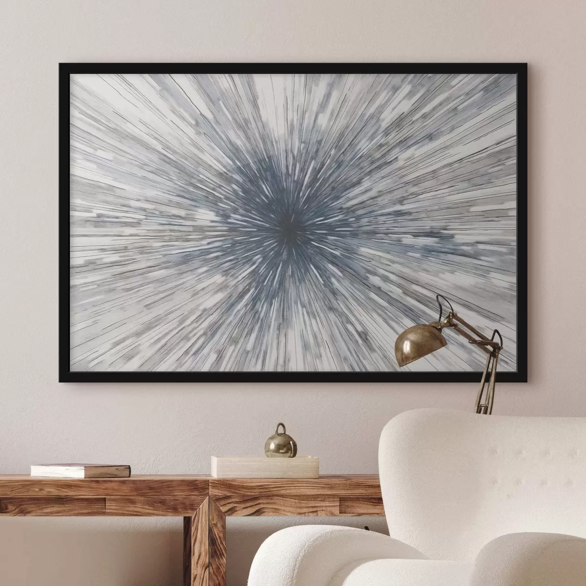 Plakāts Abstraktā raksta modernā tendence f42630