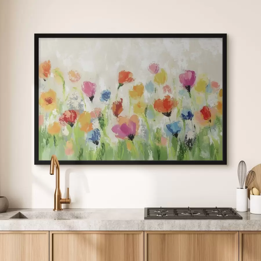 Fototapetes Krāsaini ziedi f42631