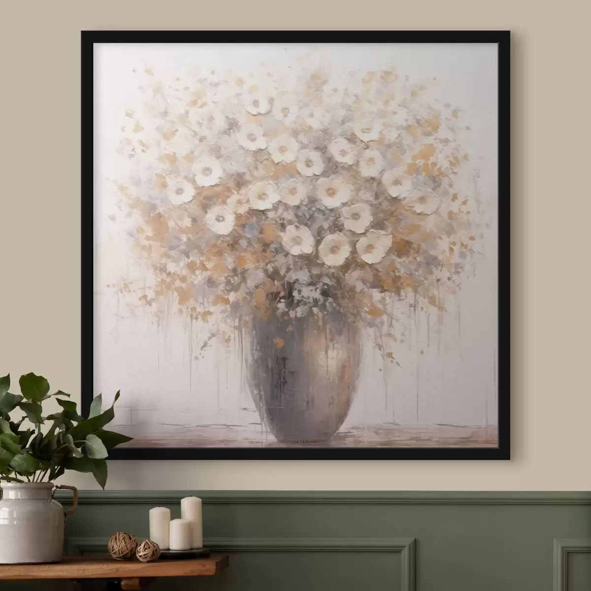 Plakāts Ziedi vāzē f42635