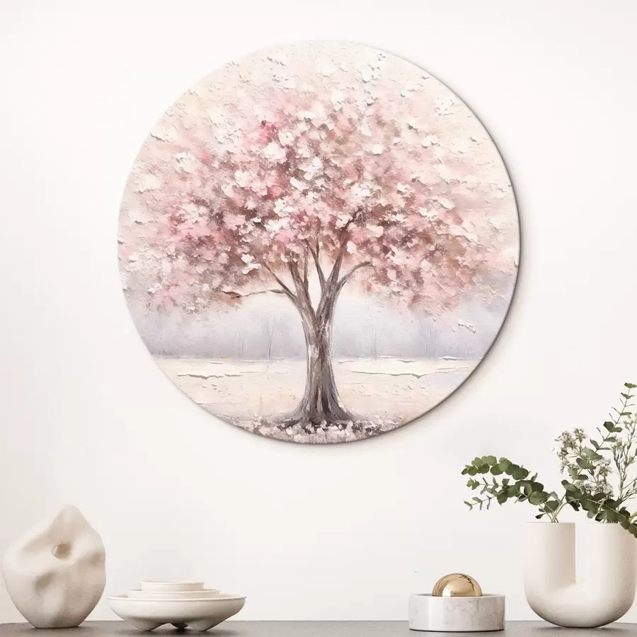 Fototapetes Rozā koks r42629