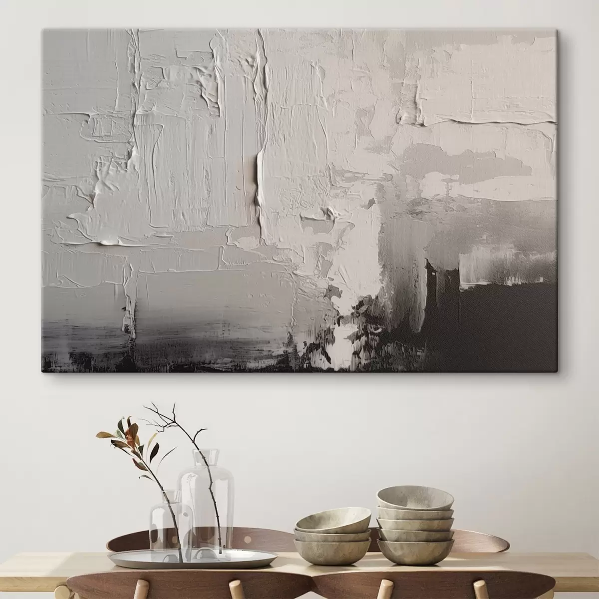 Glezna Abstraktā tekstūras kompozīcija s42650