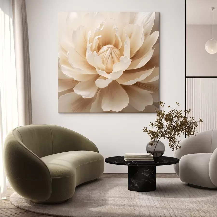 Glezna Krēmveida zieds s42656