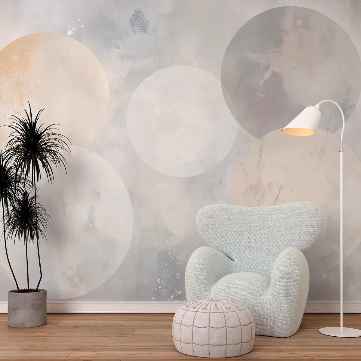 Fototapetes Abstraktā tapetes deju planētas w02911