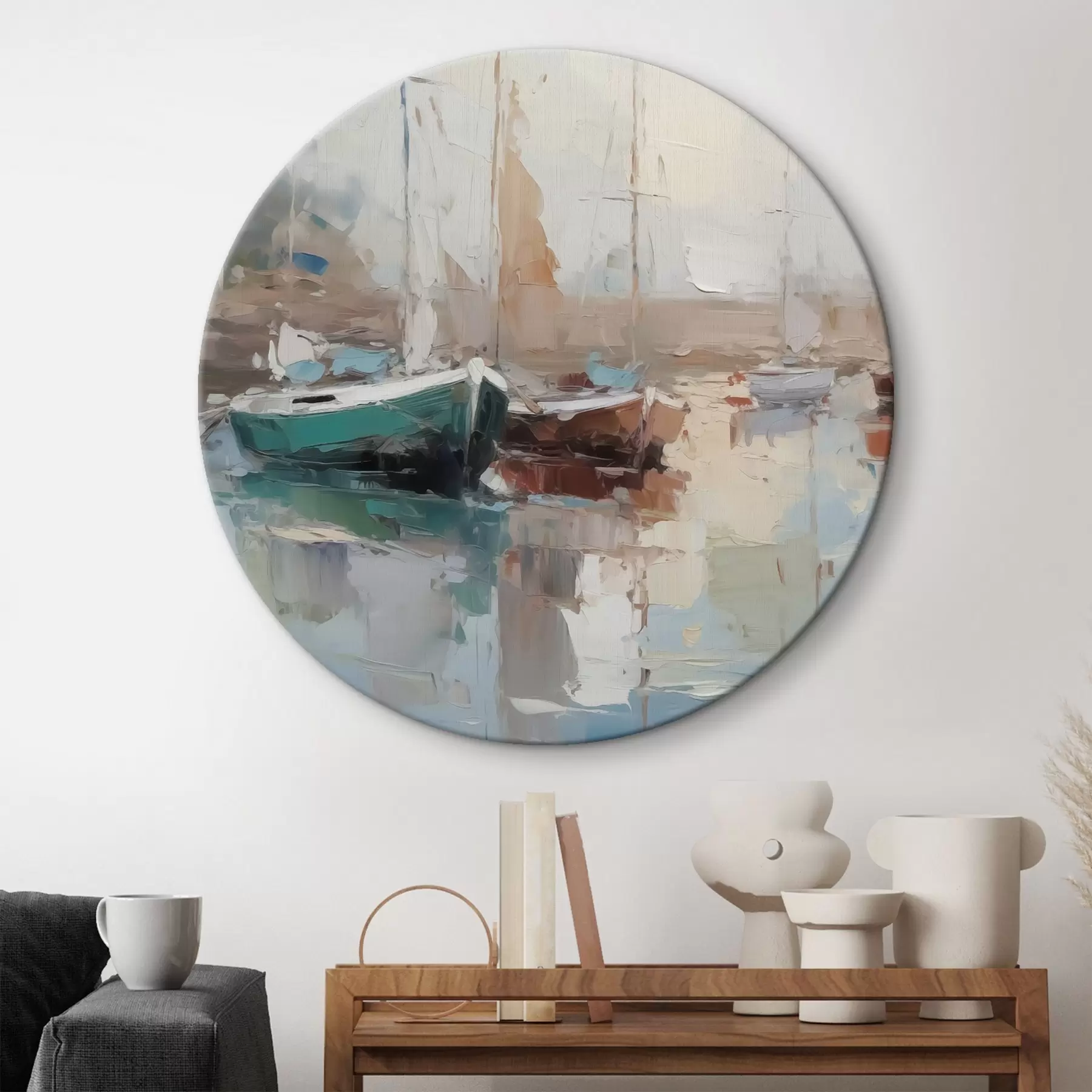 Glezna Laivu imitācija abstraktā glezniecība r42743