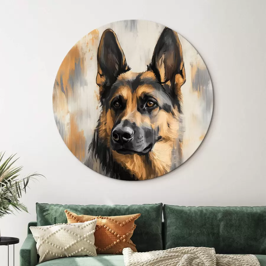 Glezna Vācu aitu suns r42701