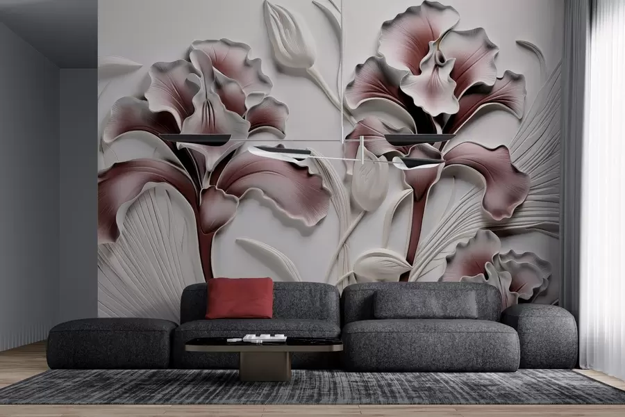 Fototapetes Apjomīga varavīksnenes skulpturēšana w02970v1