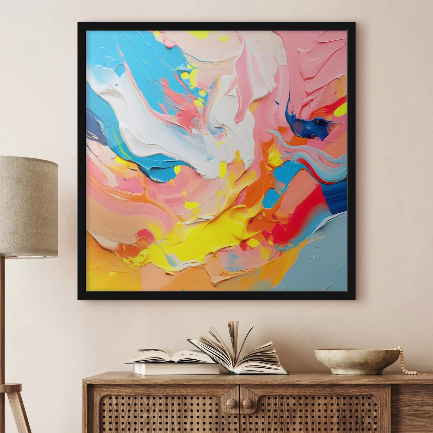 Fototapetes Spilgta abstrakta kompozīcija f42810