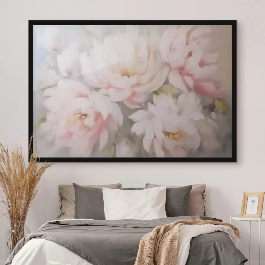 Fototapetes Neskaidras peonijas f42812