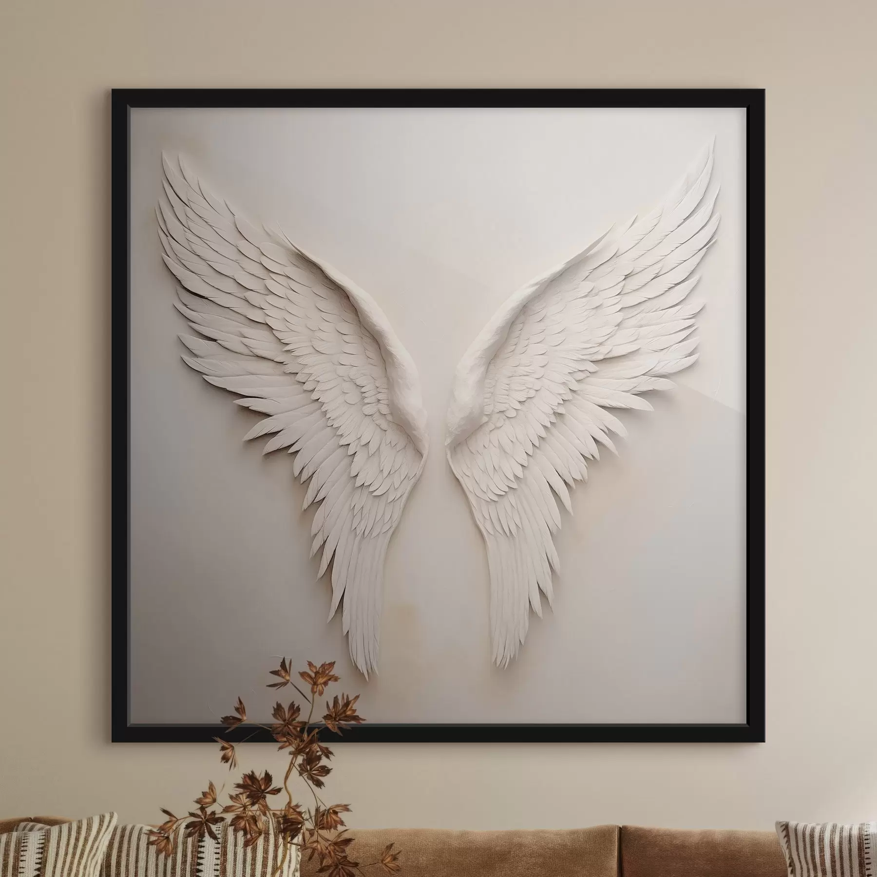 Fototapetes Balti spārni f42816