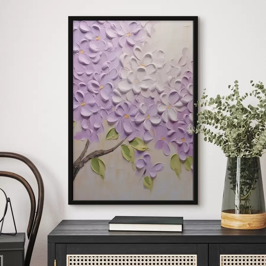 Glezna Ceriņu zars f42825