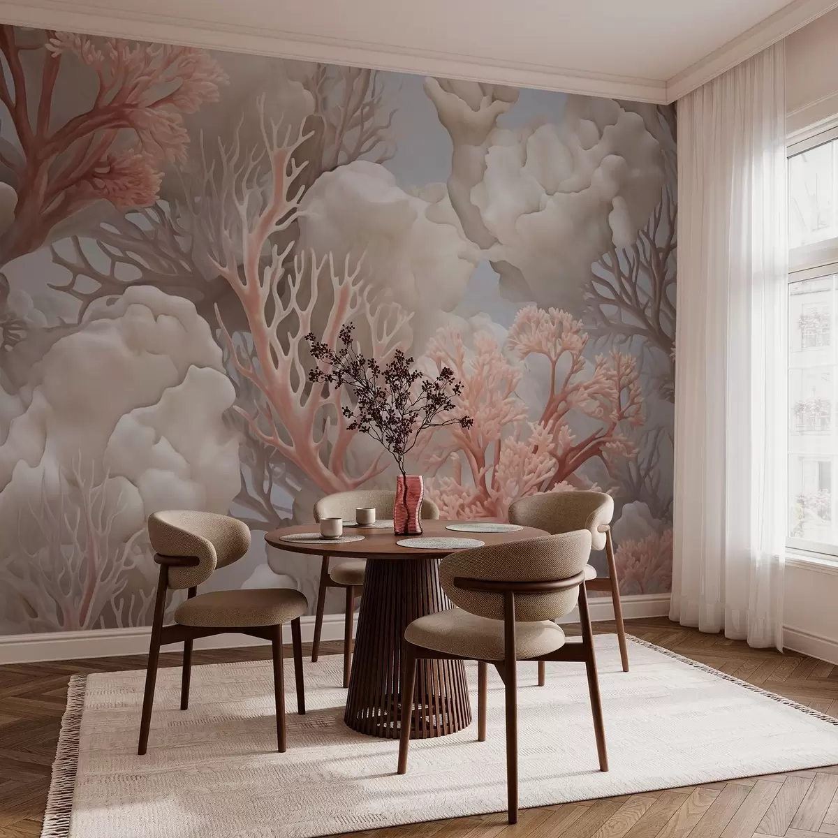 Fototapetes Aļģes un koraļļi w03032