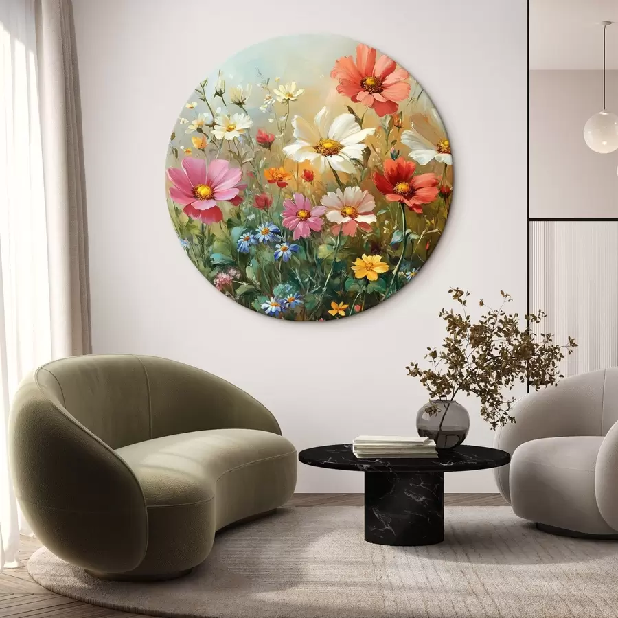 Glezna Spilgtas savvaļas puķes r42852