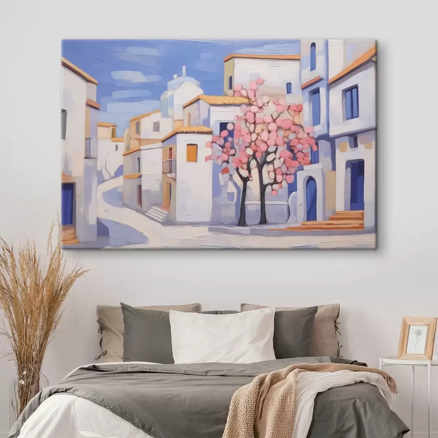 Glezna Pilsētas ainavas imitācijas glezniecība s42833