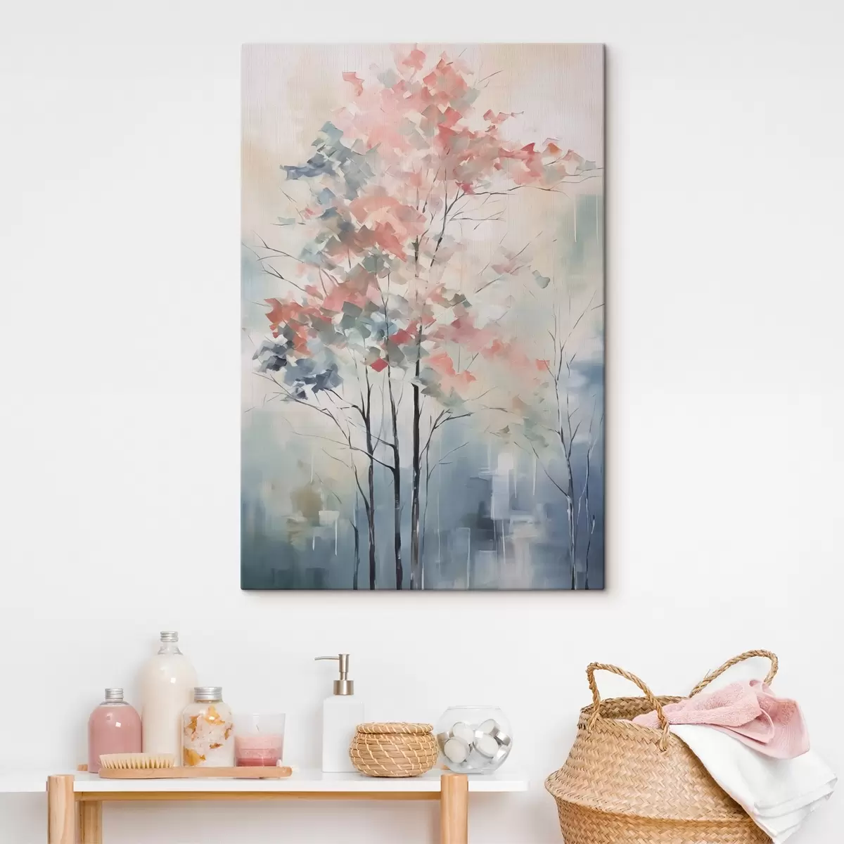 Glezna Abstraktā koku imitācijas glezniecība s42842