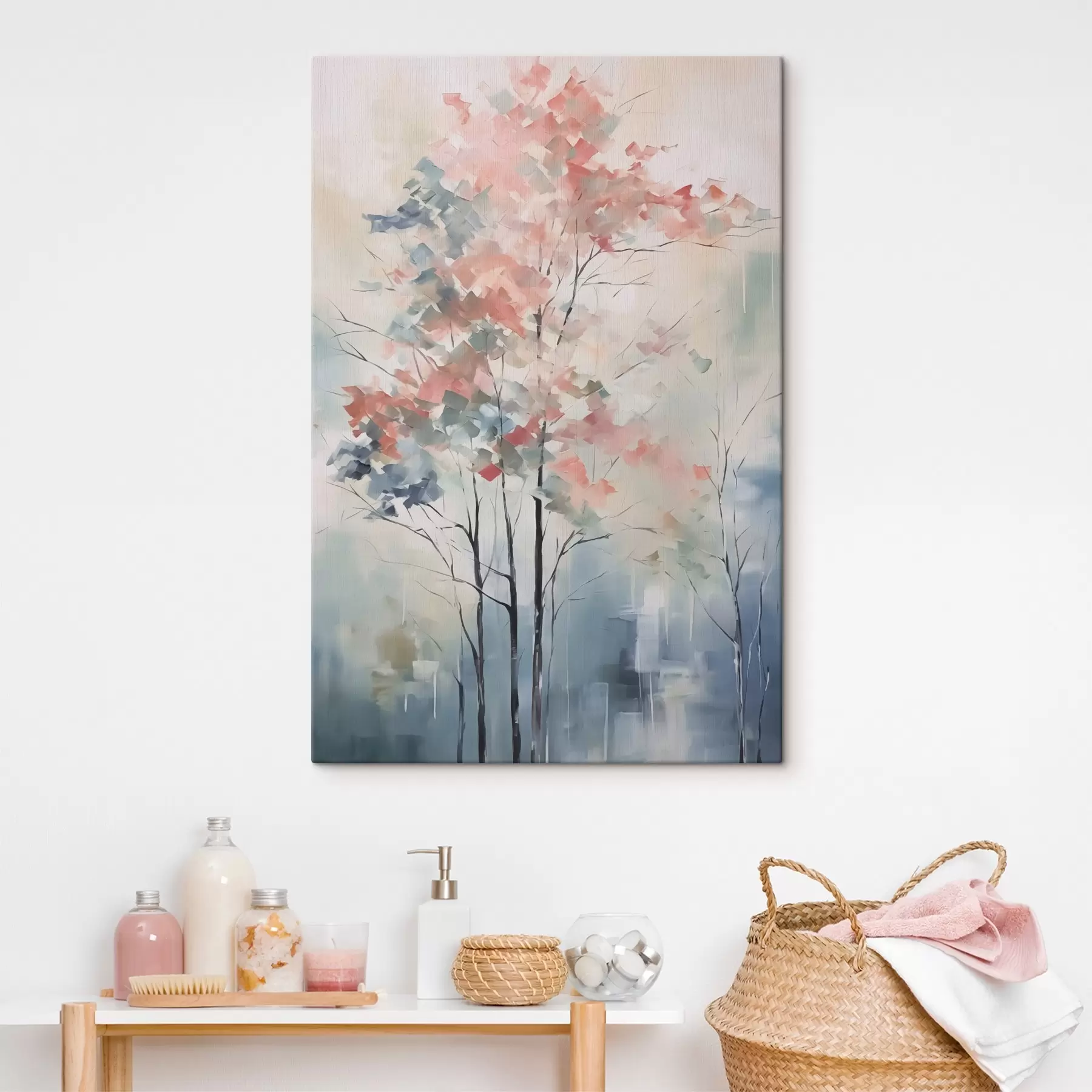 Glezna Abstraktā koku imitācijas glezniecība s42842