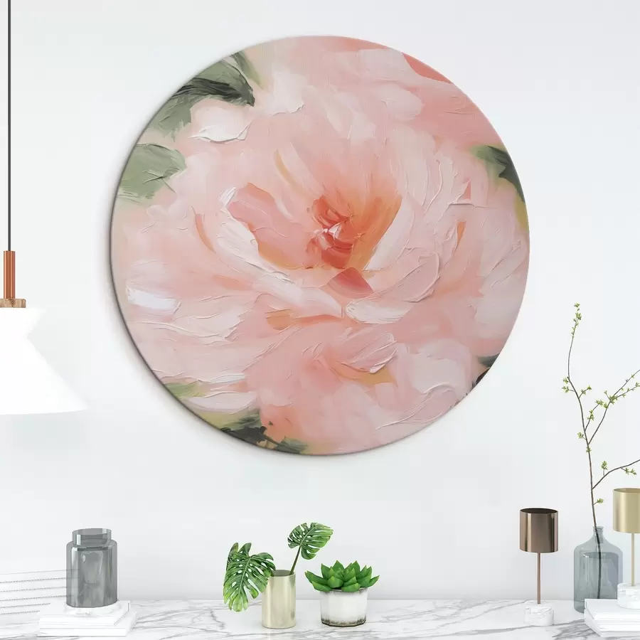 Glezna Rožu imitācija glezniecība r42838