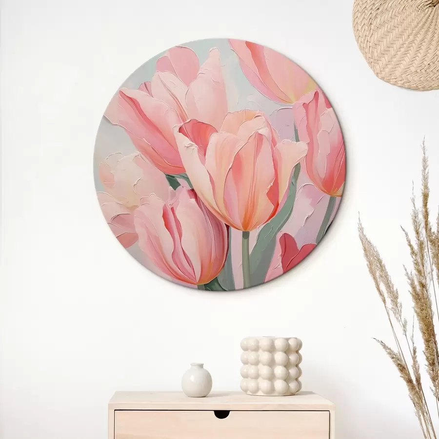 Glezna Tulpju imitācija glezniecība r42841