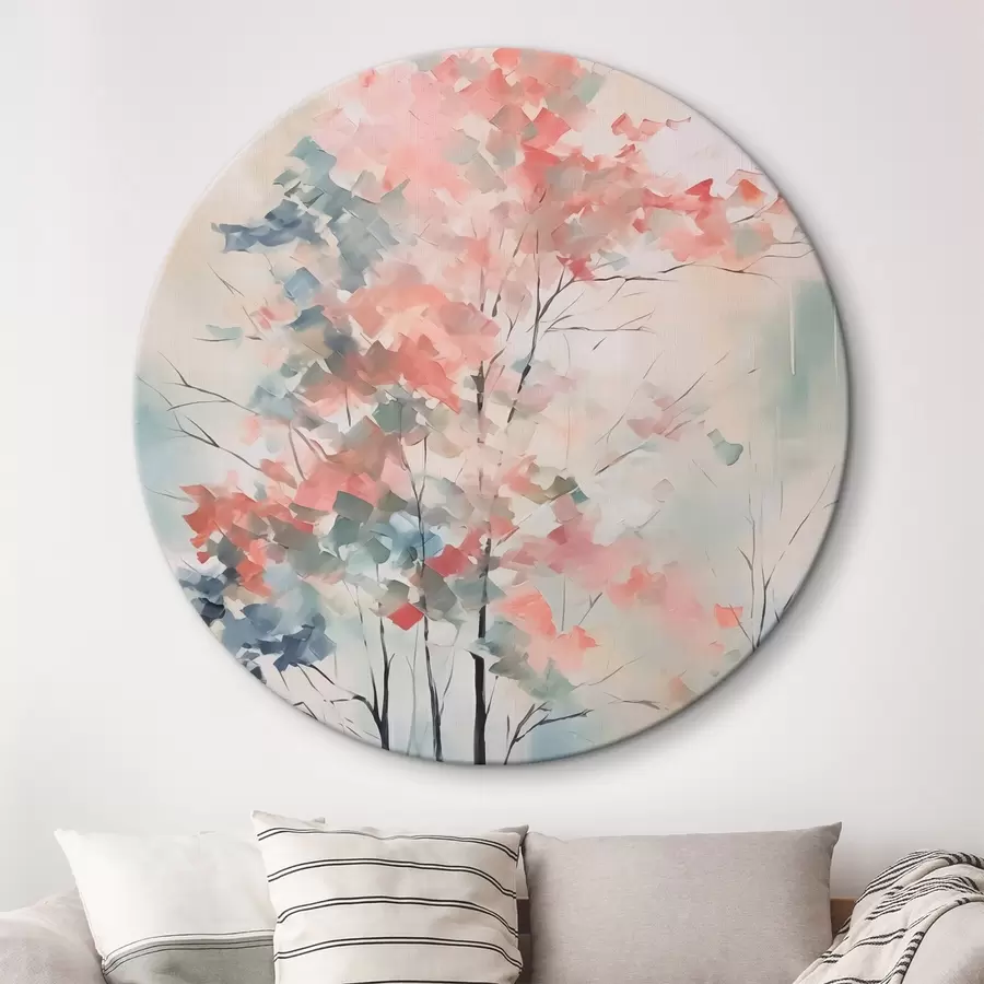 Glezna Abstraktā koku imitācijas glezniecība r42842