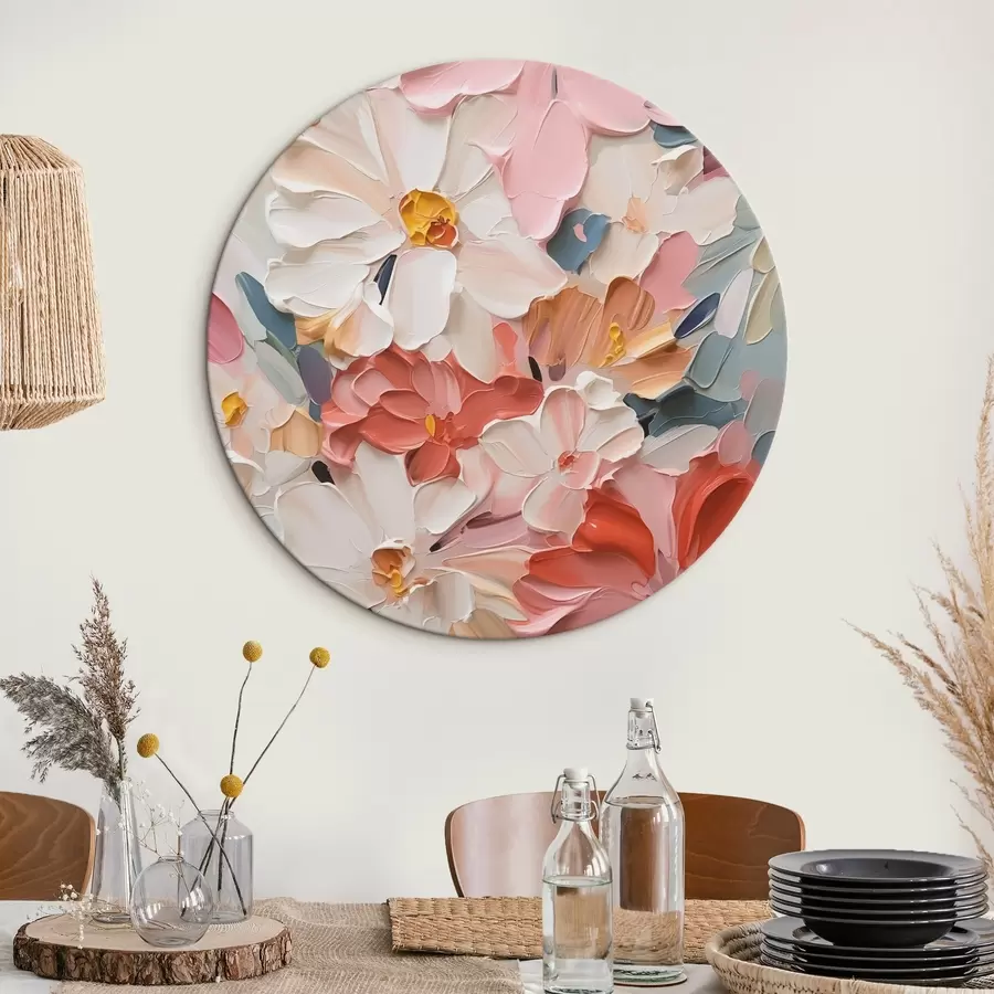 Fototapetes Ziedi abstraktā imitācija glezniecība r42843