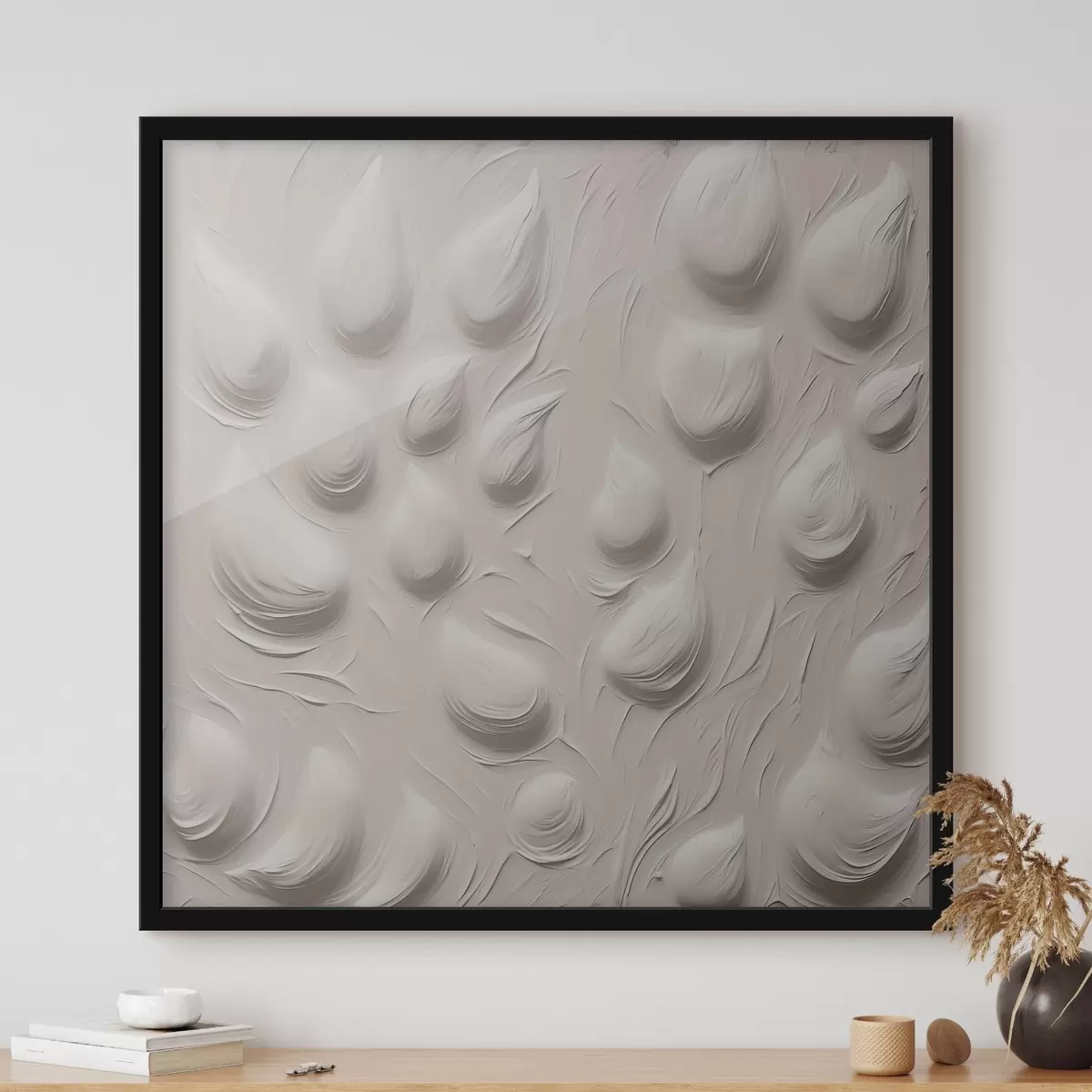 Plakāts Abstrakcija ar izliekumu imitāciju f42827