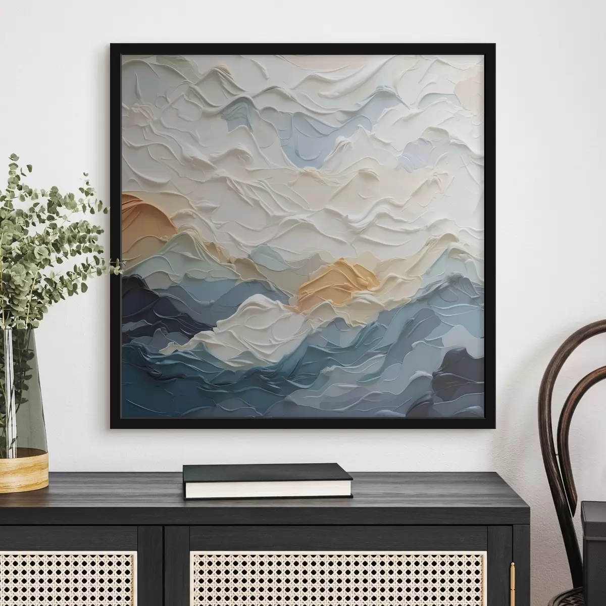 Plakāts Glezniecības abstrakcijas imitācija f42828