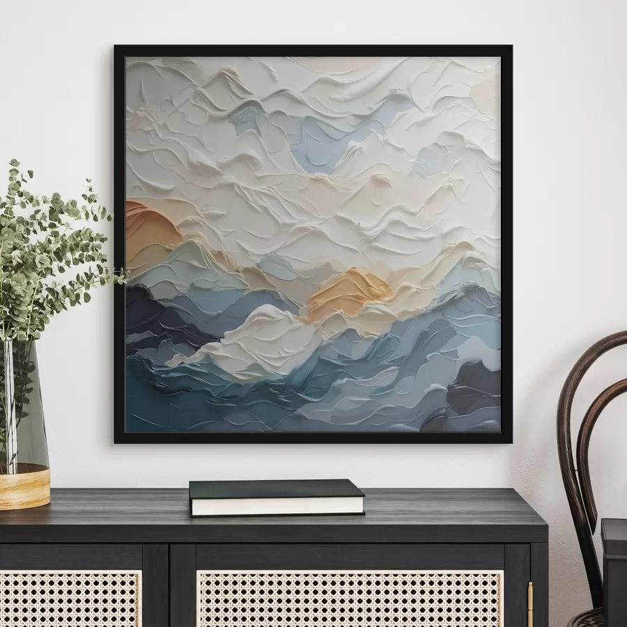 Fototapetes Glezniecības abstrakcijas imitācija f42828