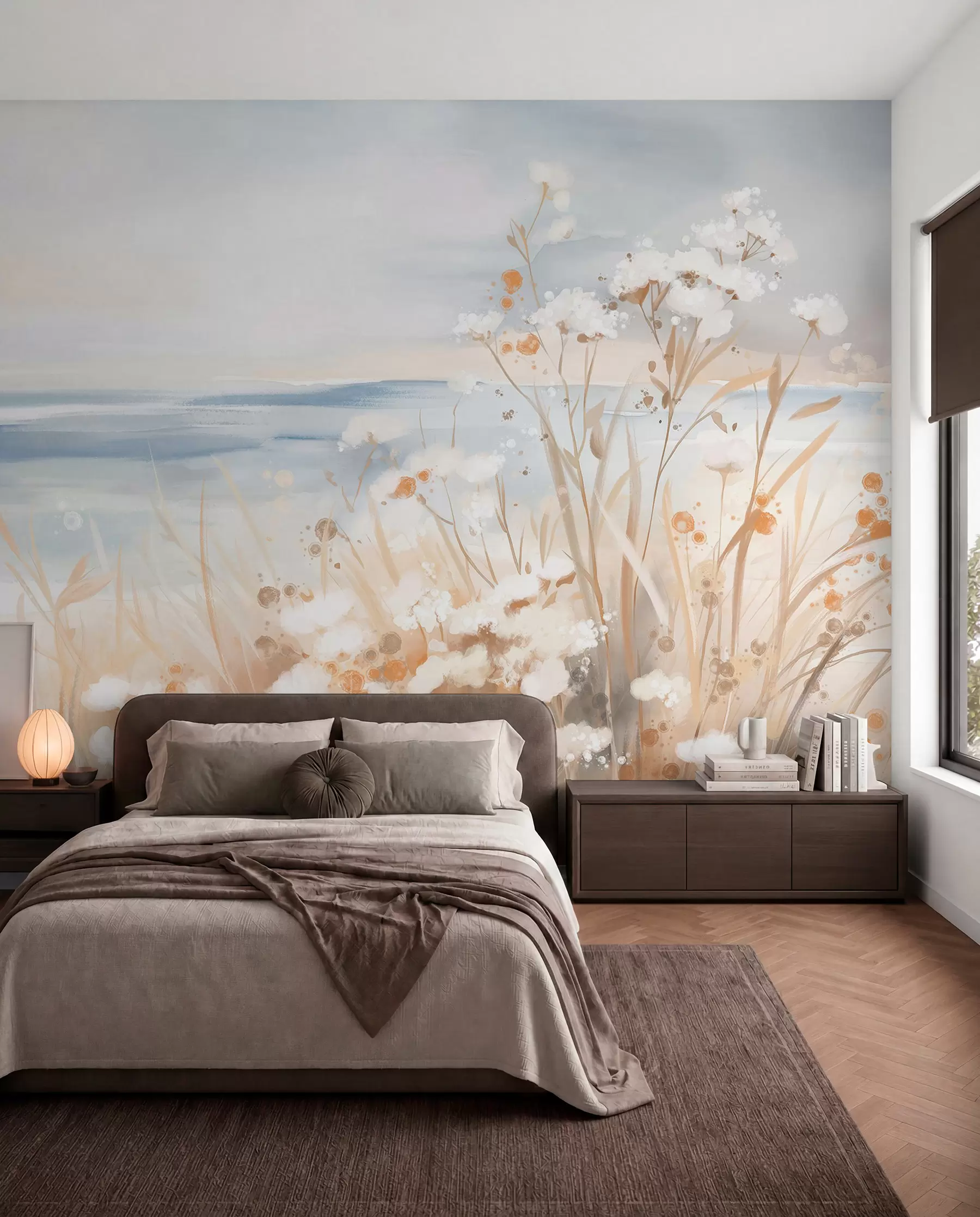 Fototapetes Piekrastes ziedi w08740