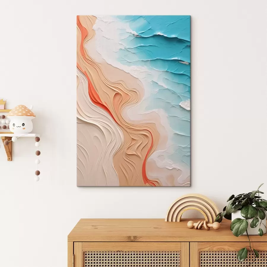 Glezna Abstraktā jūras ainava s42903