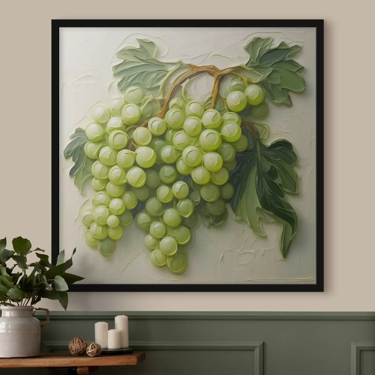 Plakāts Zaļās vīnogas f42896