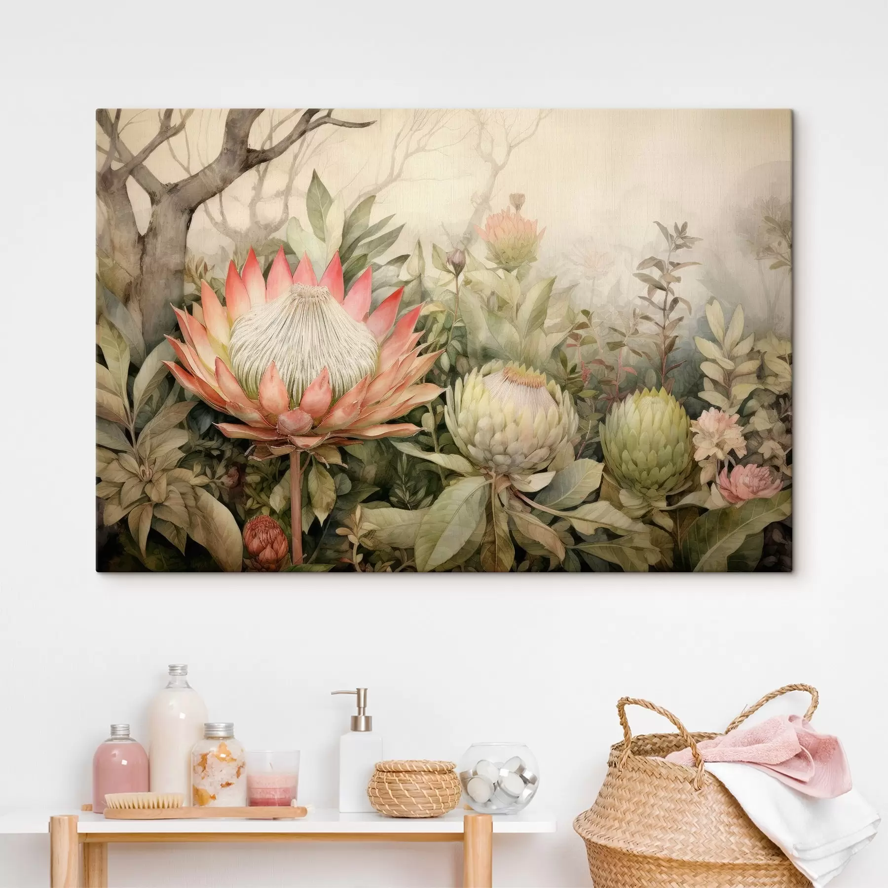 Glezna Tropu augi s42894