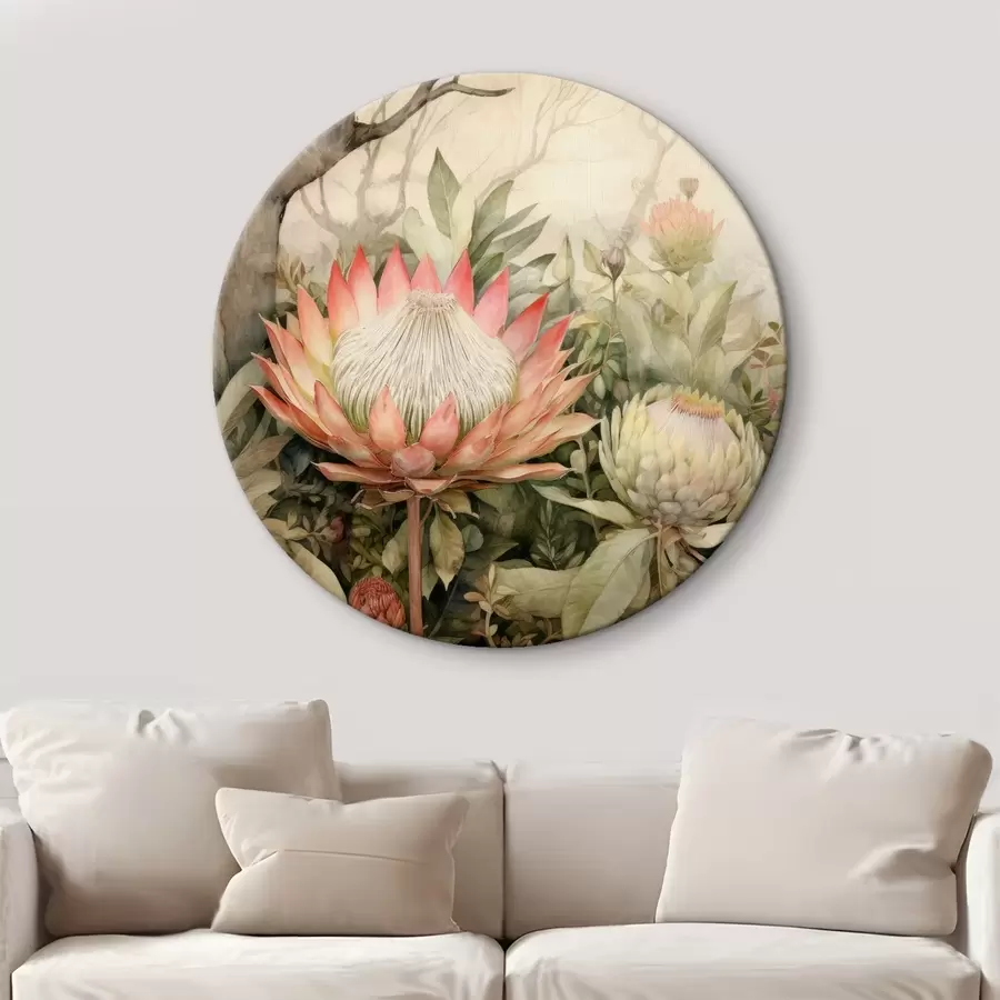 Glezna Tropu augi r42894