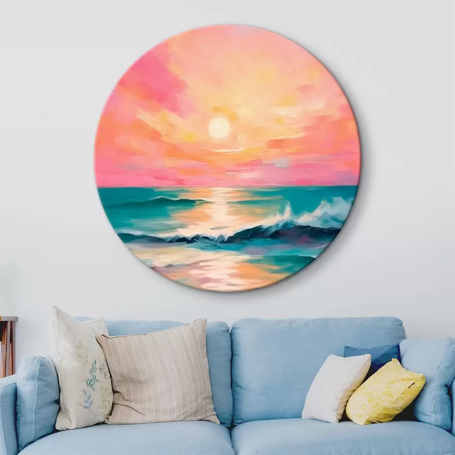 Glezna Jūras rītausma saullēktā r42943