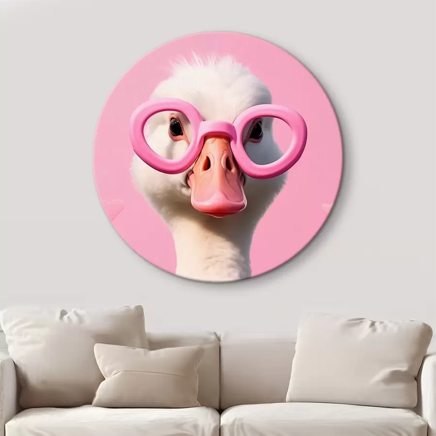 Fototapetes Zoss rozā brillēs r42947