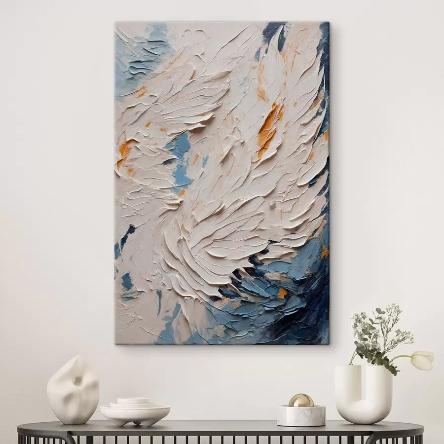 Fototapetes Abstraktais spārns eļļas gleznošanas stilā s42761