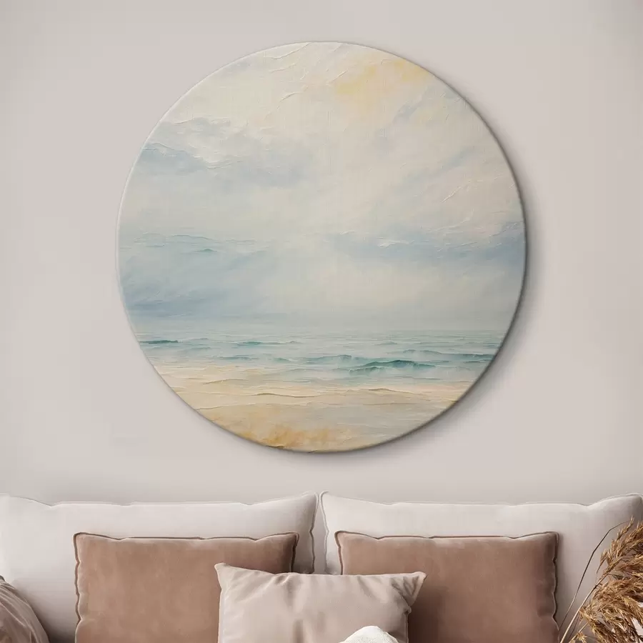 Glezna pludmale akrila glezniecības stilā r42759