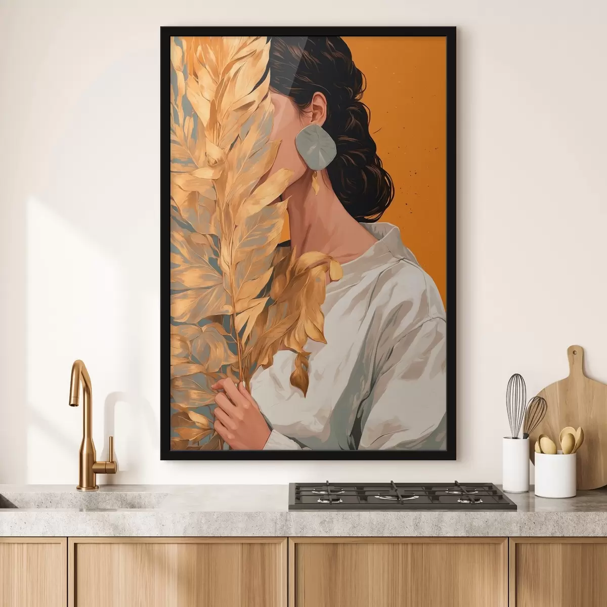 Plakāts Gifl ar tfopisku lapu f42765