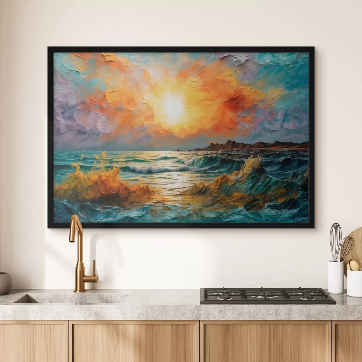 Plakāts ftofmy fea un jautri eļļas glezna ftyle f42920