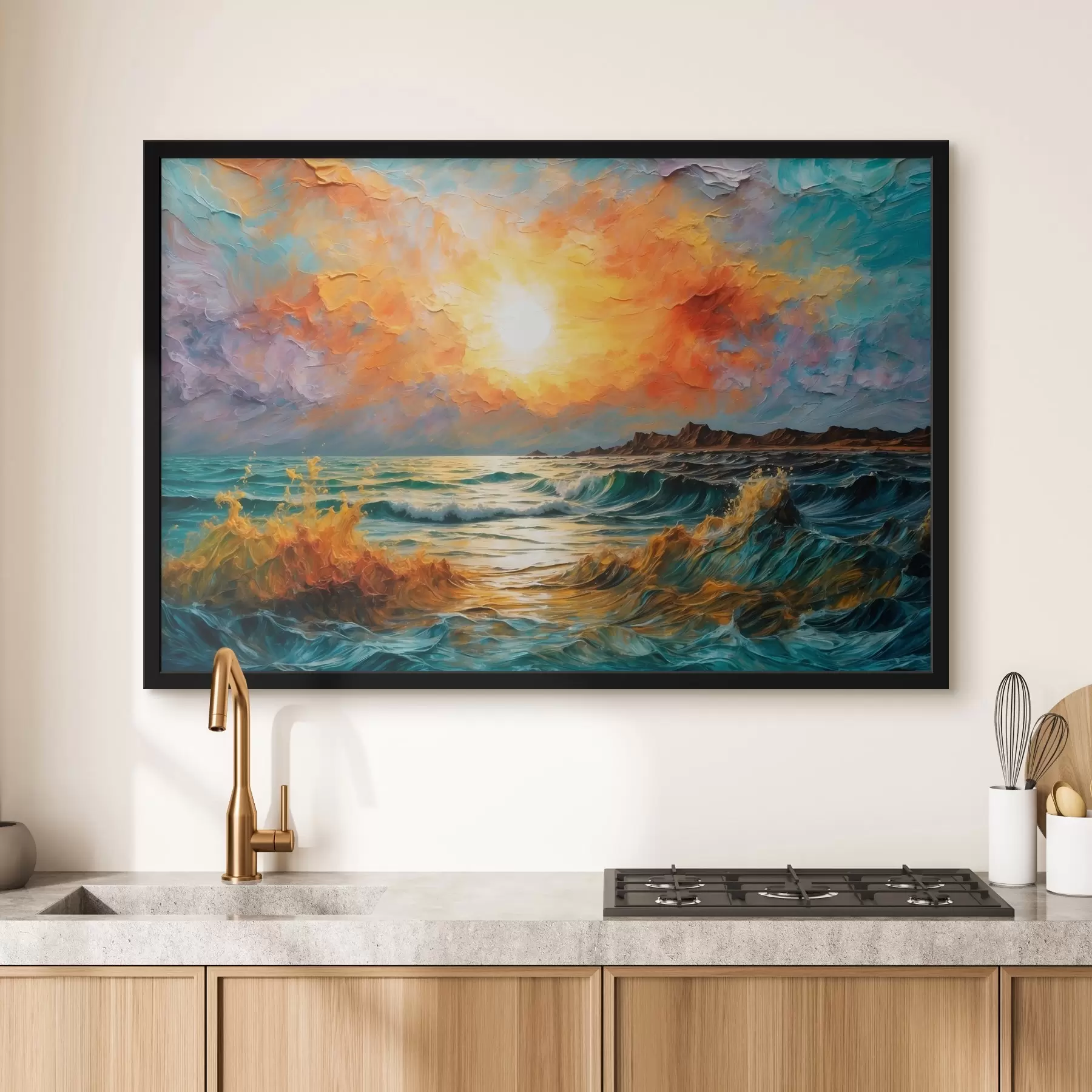 Fototapetes ftofmy fea un jautri eļļas glezna ftyle f42920