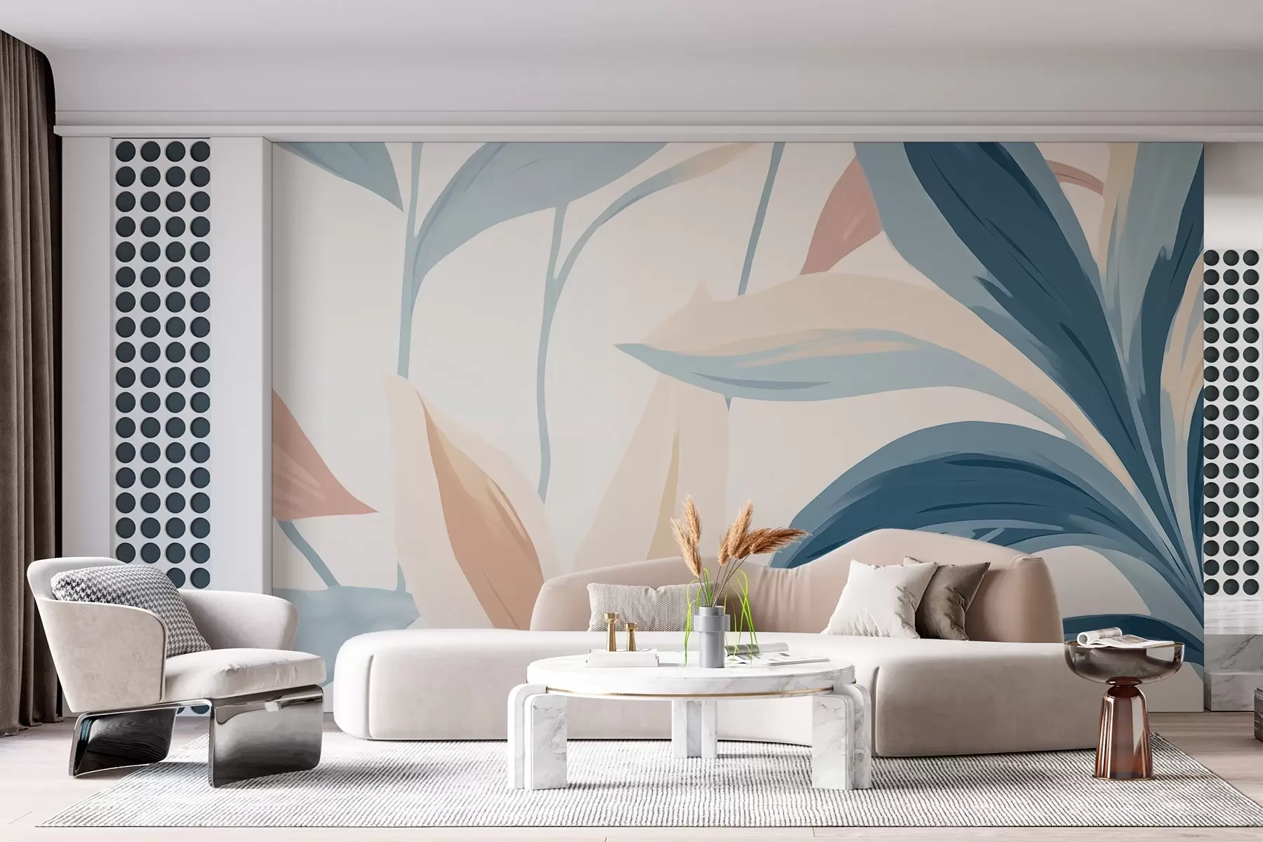 Fototapetes Krāsotas spilgtas lapas w03091