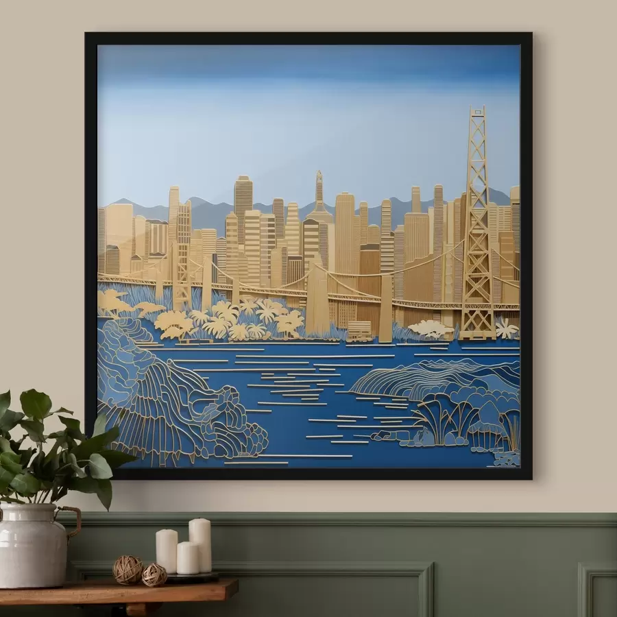 Fototapetes Skats uz pilsētu f42886