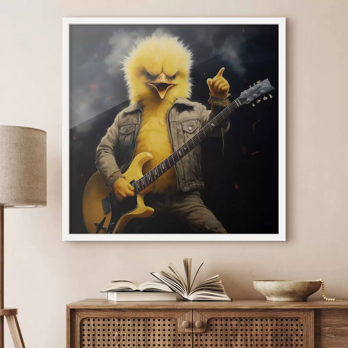 Plakāts Rocker Chicken f43029