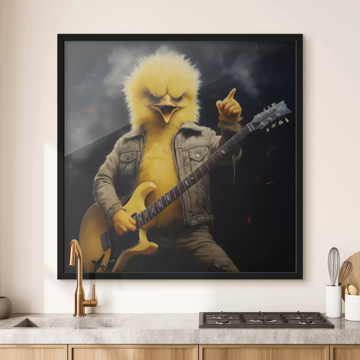 Plakāts Rocker Chicken f43029