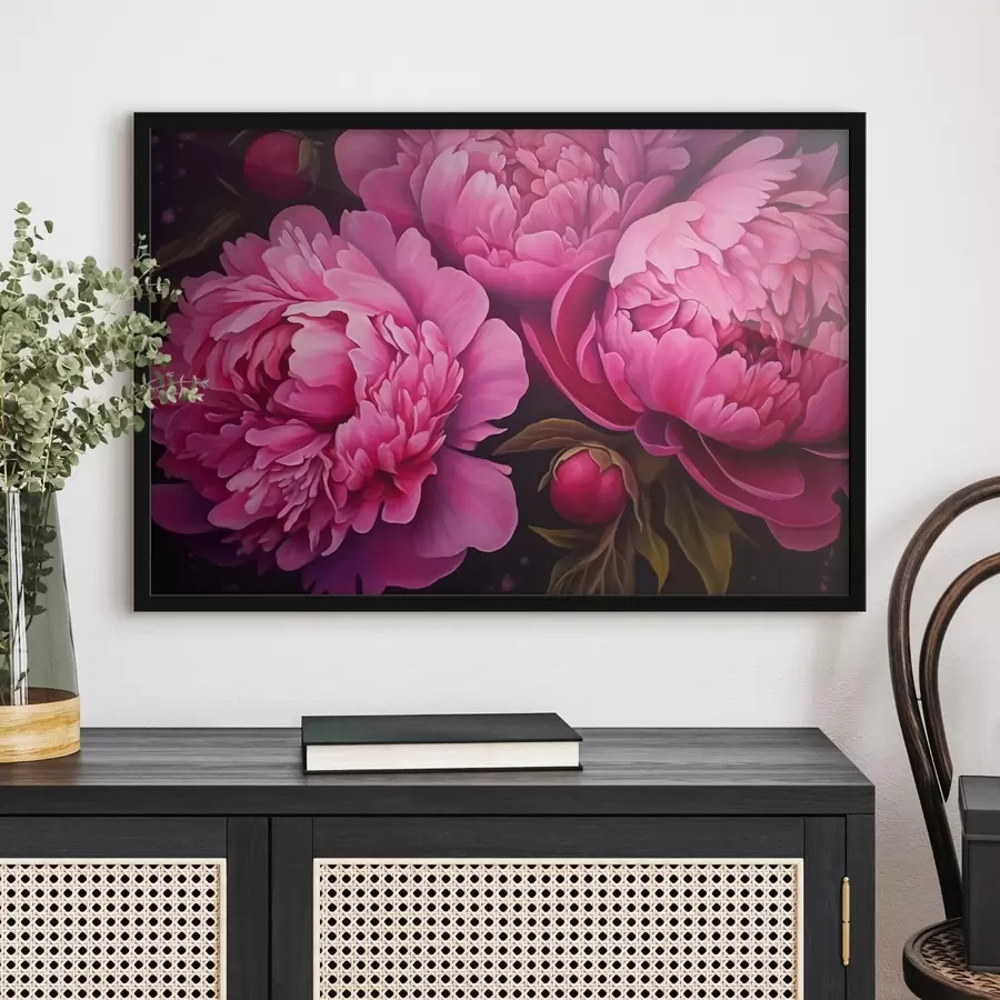 Fototapetes Abstrakcija violetos un dzeltenos toņos f43004