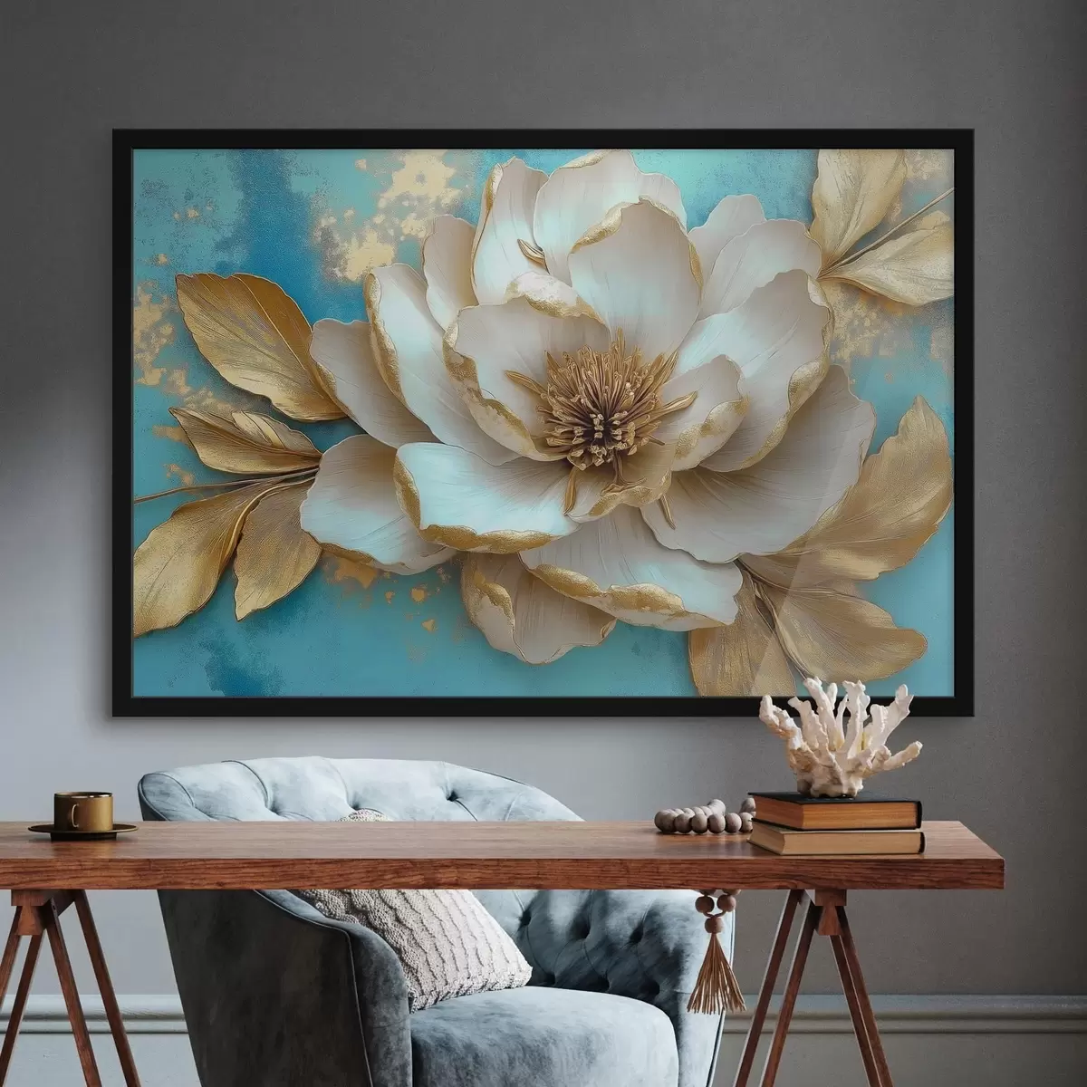 Plakāts Liels zieds f43022