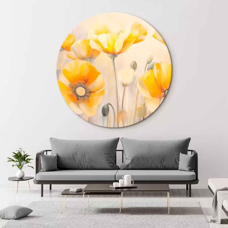 Glezna Dzeltenās magones r43024