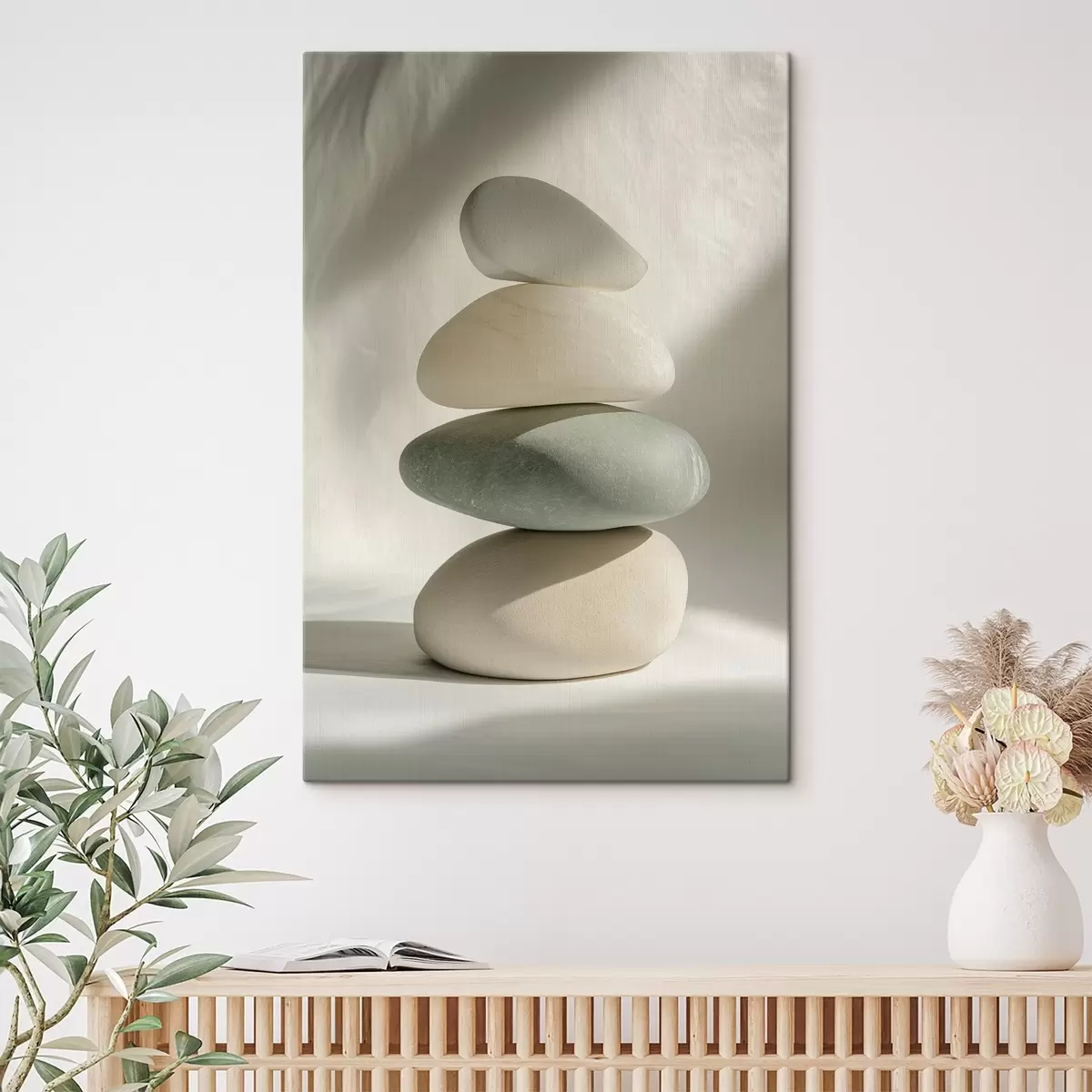 Glezna Estētiskie akmeņi, reālisms, mājas apdare, dabiskais apgaismojums  s43048