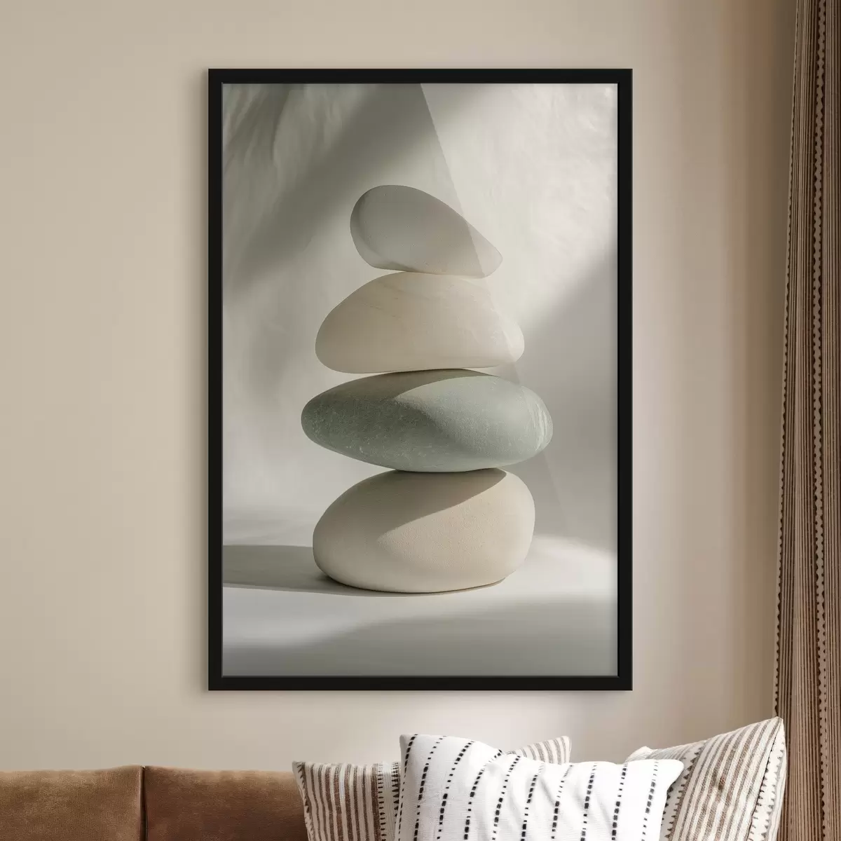 Plakāts Estētiskie akmeņi, reālisms, mājas apdare, dabiskais apgaismojums f43048