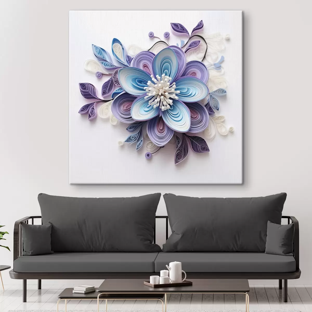 Glezna Abstrakts zieds s43123