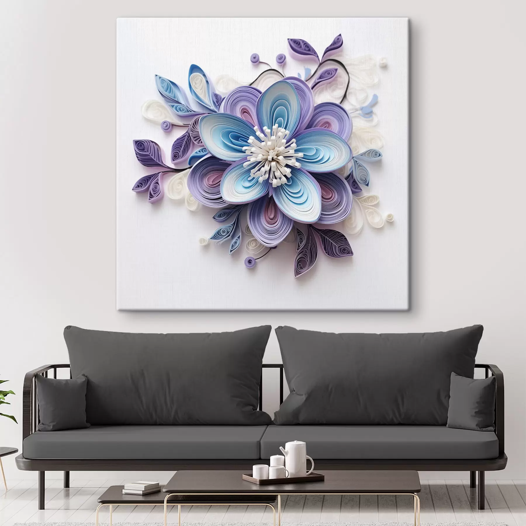 Glezna Abstrakts zieds s43123