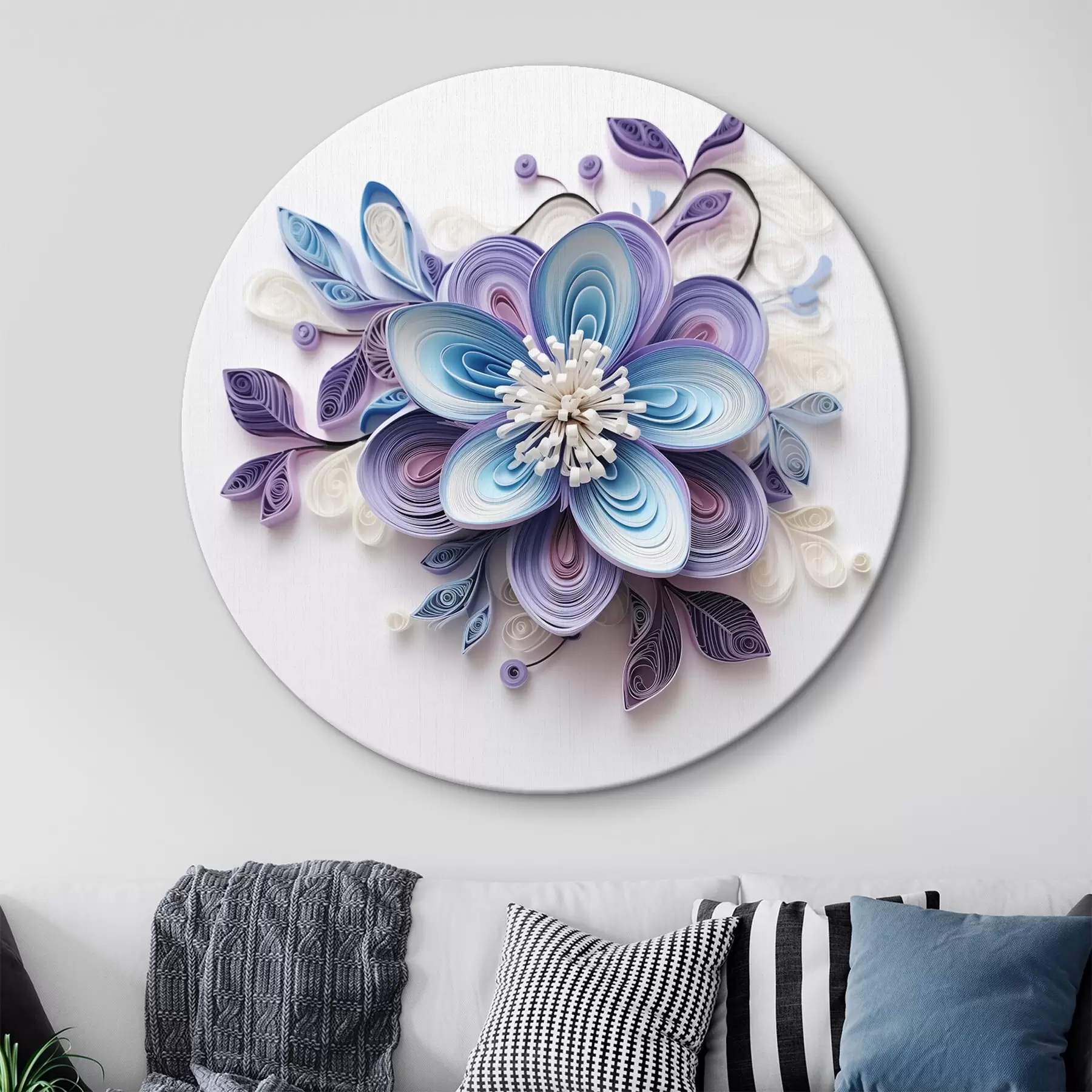 Glezna Abstrakts zieds r43123